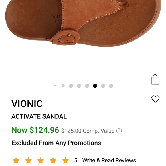 Vionic activate recovery sandals size 11 - Picture 7 of 16